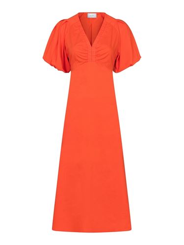 Klänningar - Illiana Poplin Dress – Coral